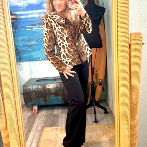 VTG Helene Berman,London,Animal Print Fur Jacket & Top,Excellent Condition, S - Picture 15 of 15